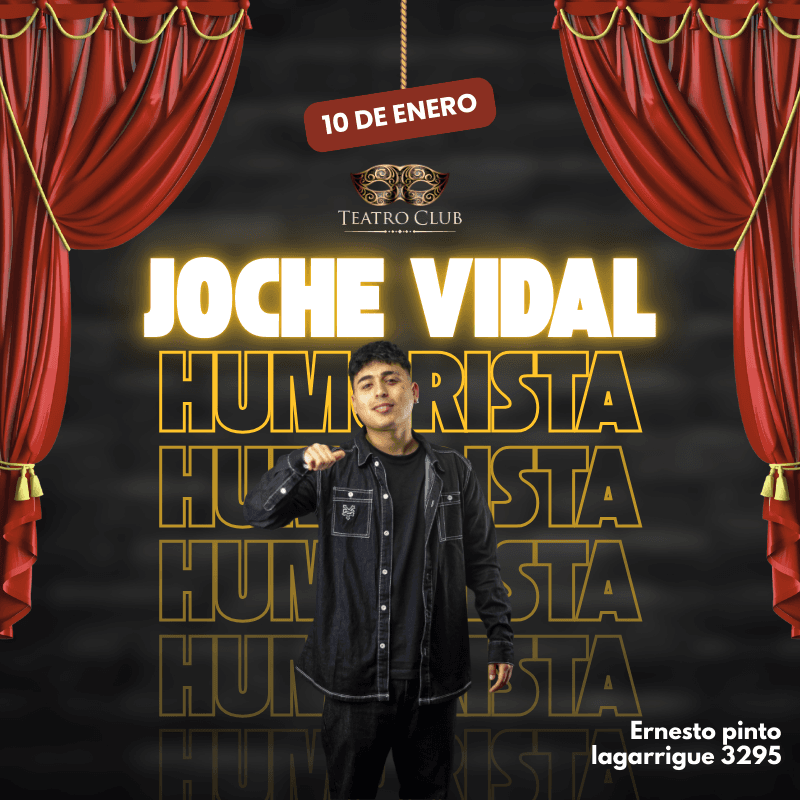JOCHE VIDAL EN TEATRO CLUB image}